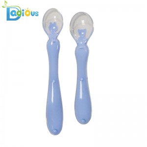 New Product Ideas Soft Tip Baby Spoons BPA Free Silicone Spoon Toddler Food Grade Silicone Baby Spoons
